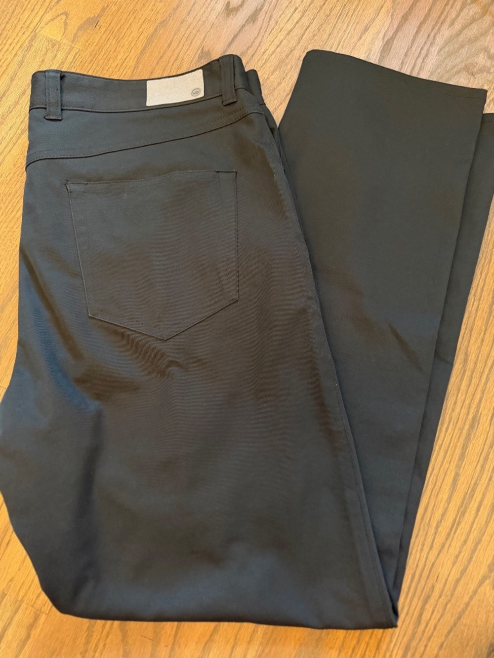 Peter Millar Men’s 34x30 Black Charcoal 5 Pocket Stretch Pants